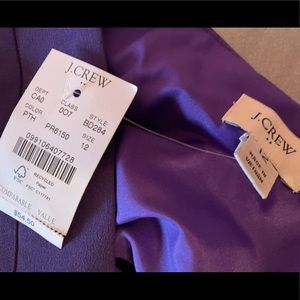 J Crew.   Size 12 camisole - new with tags    purple